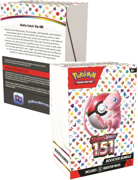 Scarlet & Violet – 151 Booster Bundle