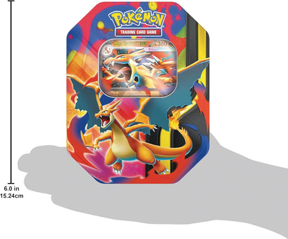 Pokémon TCG: Mega Charizard Tin (X ex or Y ex)