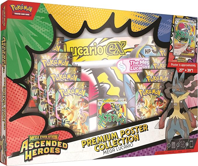 Premium Poster Collection Mega Lucario ex