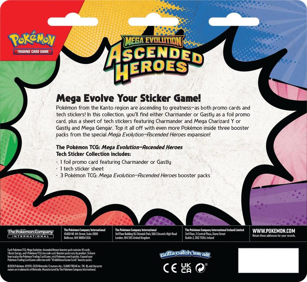 Ascended Heroes: Tech Sticker Collection (Random Variant)