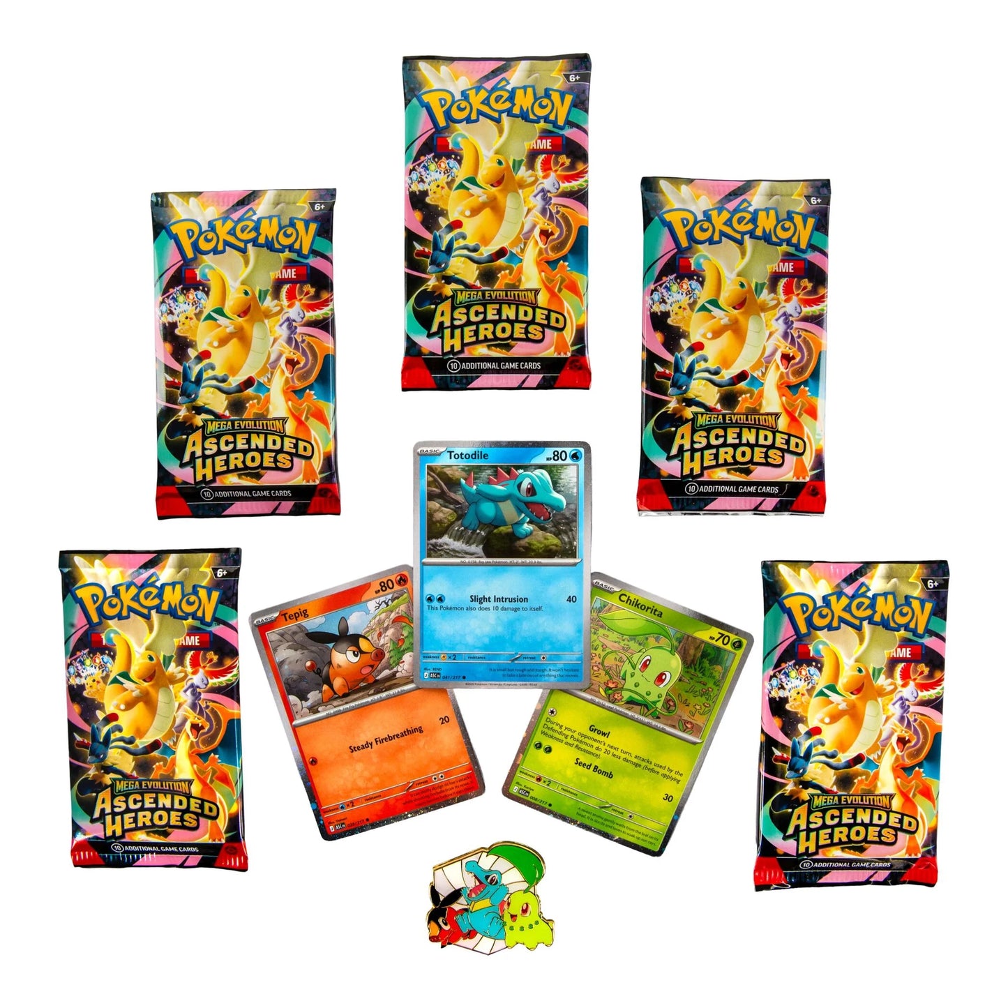Ascended Heroes First Partners Deluxe Pin Collection
